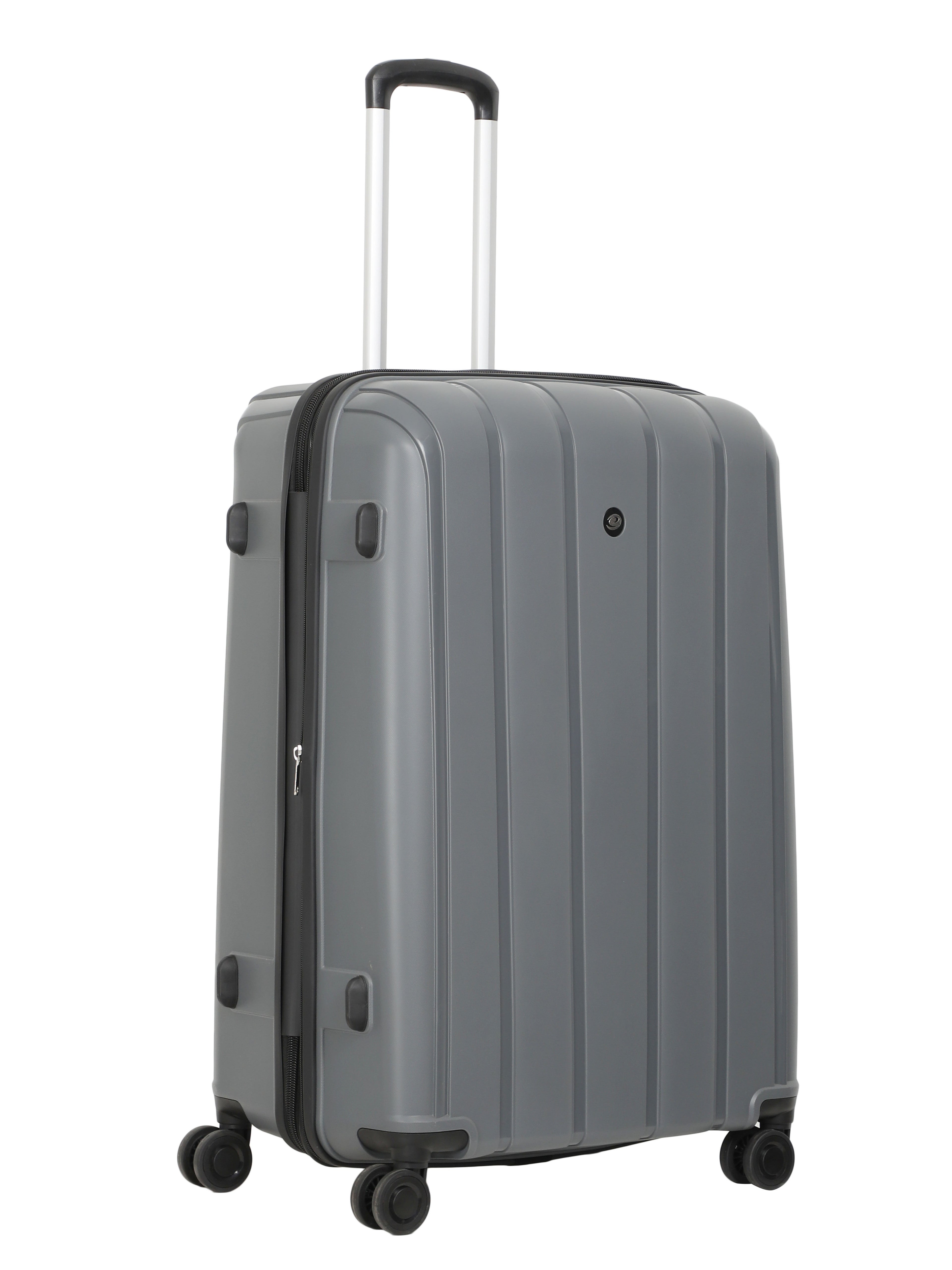 Echolac Grey Pacifica Large Hard Case Checked Luggage ECHOLAC